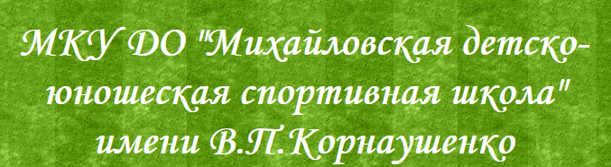 МКУ ДО "Михайловская ДЮСШ"